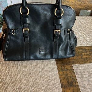 Dooney & Bourke Black Leather Satchel